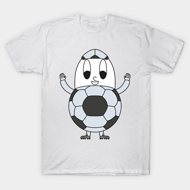 Soccer-Ball Egg T-Shirt by M.-P.-Mueller